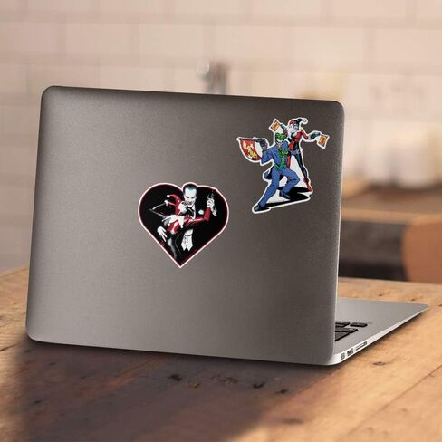 Popfunk Classic Joker and Harley Quinn Dance T Shirt & Stickers in Saudi Arabia
