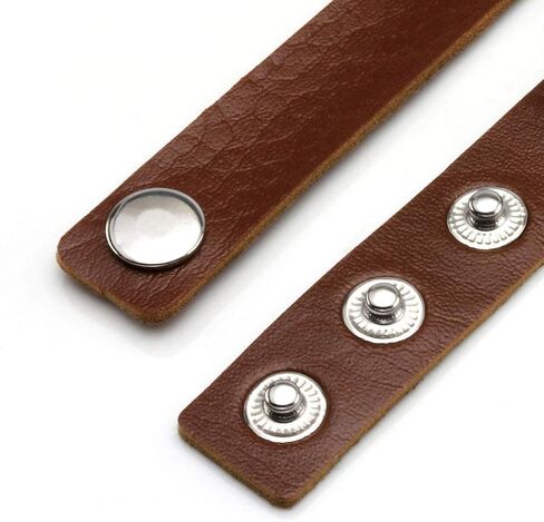 قلادة Eigso Retro Punk Collar للنساء متعددة الألوان مع برشام مرصع بمسامير قابلة للتعديل in Saudi Arabia