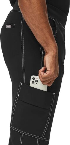 FIGS Axim Cargo Utility Scrub Pants for Men — Classic Fit, Straight Leg, 7 Pockets, 4-Way Stretch — Amazon Exclusive in Kuwait