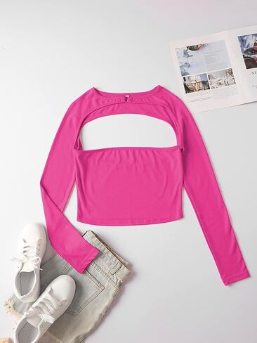 قميص علوي نسائي قصير الأكمام مثير للخروج من SOFIA'S Choice in Kuwait