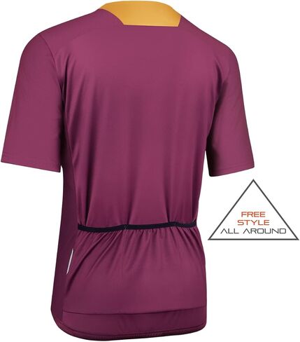 CEROTIPOLAR Men's Loose Fit Cycling Jersey Bike Shirts 3 Rear Pockets Wicking, Breathable, Fast Dry in Saudi Arabia