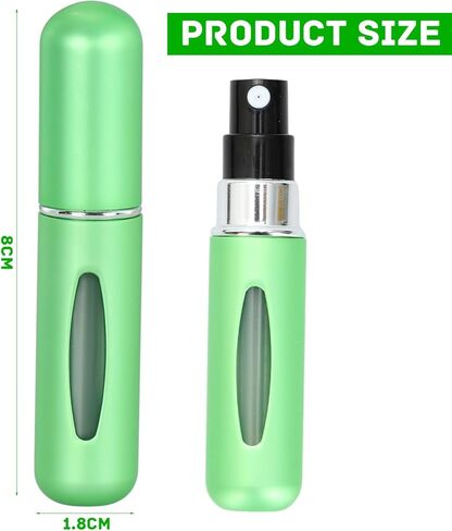 Acooruiteng Refillable Mini Perfume Atomizer Bottle Atomizer Portable Travel Perfume Scent Pump Case Empty Sprayer Bottles Container 5ml Spray Bottle for Traveling and Outgoing(3 pcs) in Kuwait