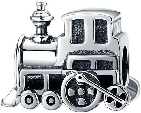 سحر القطار 925 من الفضة الاسترليني خرز خيط سحر السفر مناسب للأساور الساحرة للنساء in Kuwait