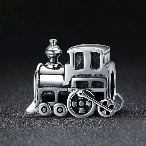 سحر القطار 925 من الفضة الاسترليني خرز خيط سحر السفر مناسب للأساور الساحرة للنساء in Kuwait