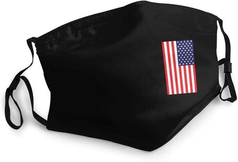 American Flag American Flag Mask Face Mask Usa Flag Mask Patriotic Mask Washable in Saudi Arabia