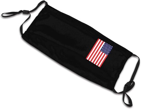 American Flag American Flag Mask Face Mask Usa Flag Mask Patriotic Mask Washable in Saudi Arabia