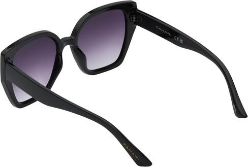 نظارات شمسية مربعة واقية للسيدات من TAHARI Th859 Cat Eye 100% UV400. هدايا أنيقة لها، 54 ملم in Kuwait