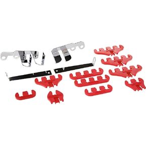 Moroso WIRE LOOM KIT,FORD,RED (72131)