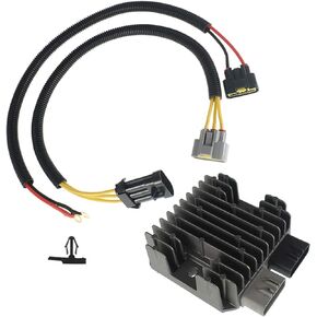 WFLNHB 27in Stage 3 Mosfet Voltage Regulator Relocation Kit Replacement for Polaris RZR 900/1000 4013247 4013904 4014029