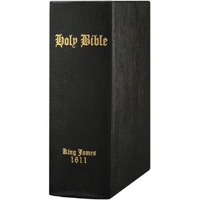 1611 King James Bible - Regular Facsimile Edition Imitation Leather Hardcover Black