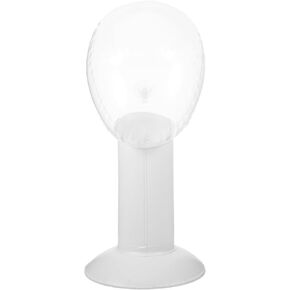PVC Mannequin Head Inflatable Mannequin Head Model Wig Hat Glasses Caps Display Rack Manikin Training Head for Display Headset Headphone Hats Wigs Jewelry