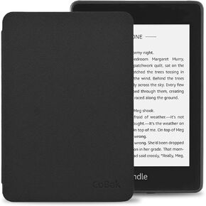 US-K11-CoBak Case for All New Kindle 10th Generation 2019 Released - Will Not Fit Kindle Paperwhite or Kindle Oasis，Premium PU Leather Smart Cover with Auto Sleep and Wake,Black