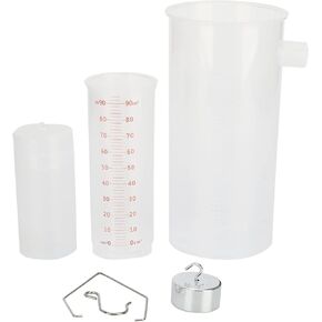 Zerodis Archimedes Principle Overflow Cup, Overflow Can Plastic Beaker Archimedes Principle Teaching Kit Education Teaching Tools