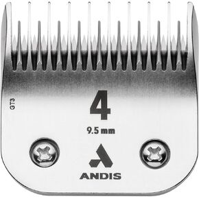 Andis 72625 Carbon-Infused Steel UltraEdge Dog Clipper Blade, Size-4 Skip-Tooth, 3/8-Inch Cut Length