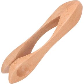 SUPVOX Musical Spoons Folk Percussion Instrument Wood Musical Spoons for Adults Children Music Experience