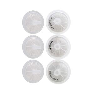 Syringe Filters [Hydrophilic Nylon Membrane] Non-sterilized 25mm Diameter 0.45μm Pore Size for Laboratory Filtration by Allpure Biotechnology (Nylon, Pack of 100)