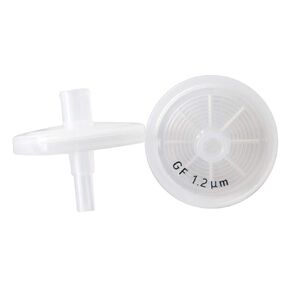 Glass Fiber (GF) Syringe Filters 25mm Diameter 0.7μm Pore Size for Pre-Filtration Filters [CASE of 100pcs] by Allpure Biotechnology (GF-25mm-0.7μm)