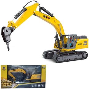1/35 Large Wheeled Loader Heavy Duty Construction Metal Bulldozer, Loder Vehicle Toys for Kids, Outdoor Sandbox Car Toys, Birthday Gift Toddler Boy Kid. in Kuwait