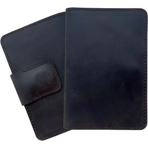 Family Passport Holder Passport Holder with Airtag Passport Wallet with Airtag Passport Holder Passport Cover with Airtag Leather Passport Cover Airtag Passport. Black Color. CITYSHEEP