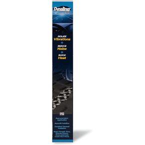 Dynamat 11102 Dynaliner 32" x 54" x 1/4" Thick Self-Adhesive Sound Deadener,Black