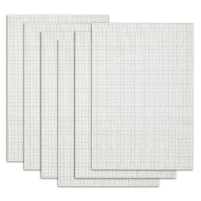 6 Pcs 12x8 Inch 304 Stainless Steel Wire Mesh Metal mesh Screen for DIY Projects, Vent, Cage,Window, Garden, Filter - Never Rust