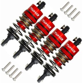 1/10 50MM RC Oil filled Shock Absorbers kit for Tamiya TT-01 TT-02 M03 M04 M05 M06 TA05 1:10 On Road Car Upgrades Replace Parts (Blue)