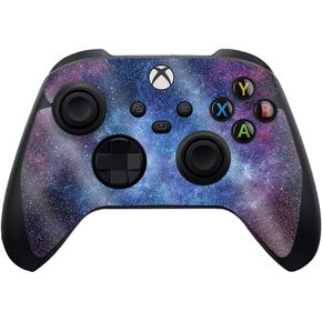MightySkins Glossy Glitter Skin Compatible with Xbox Series X and S Controller - Nebula | Protective, Durable High-Gloss Glitter Finish | Easy to Apply and Change Styles | Made in The USA