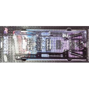 تخصصات R&M R&M 1101-90K سلك توصيل شرارة ذو نمط عمودي أسود