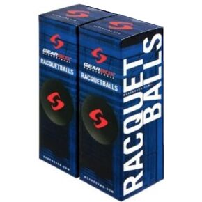 Black - 2 Boxes of 3 Balls