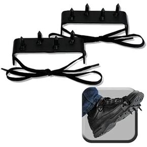 Armory Replicas - Premium Ninja Ashiko Foot Spikes Set by Armory Replicas - Enhance Your Martial Arts Gear with Authenticity and Precision