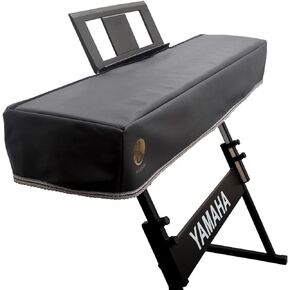 Keyboard Piano Cover Digital Piano Dust Covers Luxury Soft and Premium Surface Thickening Electronic Organ Covering Keyboard Update Encasement (Black)