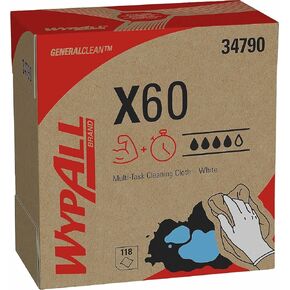 WypAll 34790CT X60 Wipers, POP-UP Box, White 126/Box in Saudi Arabia