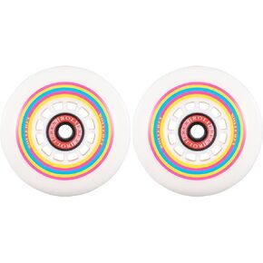 Lollipop Boardwalk Inline Skate Wheels (2-Pack with Bearings, Spacers and Washers) (Various Size Options Available)