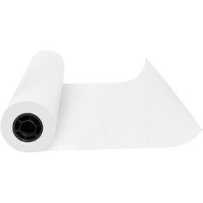 Butcher Paper Roll 48" x 164ft, White Kraft Wrapping Paper 80GMS for BBQ Smoker Freezing Grilling Meat, Unbleached & Unwaxed & Uncoated, Perfect as Craft/Drawing/Gift Package Paper/Table Cover