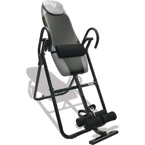 IT9825 Premium Inversion Table with Removable Head Pillow & Lumbar Support Pad, - Heavy Duty - up to 250 lbs., Gray