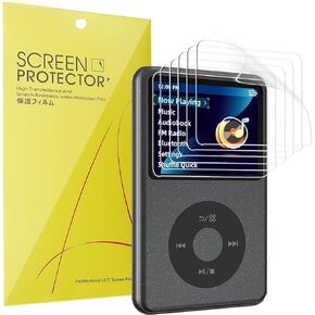 Compatible for Innioasis Y1 Mp3 Player Screen Protector, [6 Pack] Full Coverage TPU Clear Film Compatible for Innioasis Y1 2.4" Mp3 Player (6 Pack)