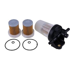 Solarhome Fuel Filter Assembly & 2pcs Filter 6A320-58862 6A320-58830 Compatible with Kubota B L RTV Series B2320 B2410 B2710 L2800 L3400 RTV-X1100CR RTV-X900G RTV900W