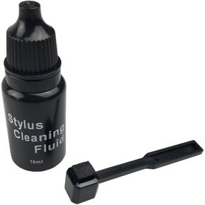 Turntable Stylus Cleaning Brush Kit – Anti Static Carbon Fiber Brush and Premium 10 ml Needle Solution Cleaner Keep your Vinyl Record Player in its Best Possible Condition