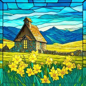Diamond Painting Kits for Adults, 5D DIY Diamond Art Kits for Beginners, Full Drill Diamond Painting Kits for Home Wall Decor, House, 12x12 Inch