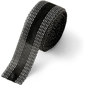 Iron-on Instant Hem Tape 5.5 Yard, Permanent No Sew Hemming Tape, Washable Hem Adhesive Tape, Hem Fabric Tape (Black, 5.5 Yard / 1 Roll)