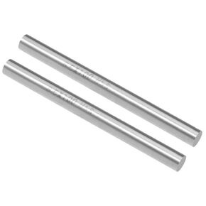 uxcell 2pcs Round Steel Metal Rods, 7.5mm x 100mm High Speed Steel (HSS) Lathe Bar Stock Tool, for Shaft Gear Drill Lathes Boring Machine Turning Miniature DIY Craft, 2pcs
