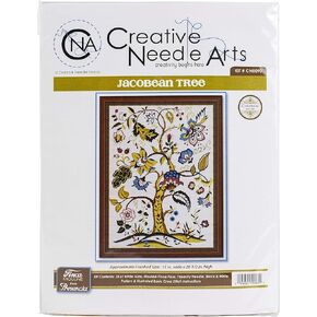 Colonial Needle Cross Stitch, Jacobean Tree (18 Count)