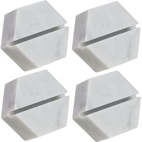 Marble hexagon place card holders | Escort card holders | Party favors | Photo display | Business card holder (4 Pack)