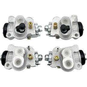 M MATI Left&Right Front Brake Wheel Cylinders all 4 Set for Honda TRX400 TRX400FW FourTrax Foreman 400 4x4 1995-1998