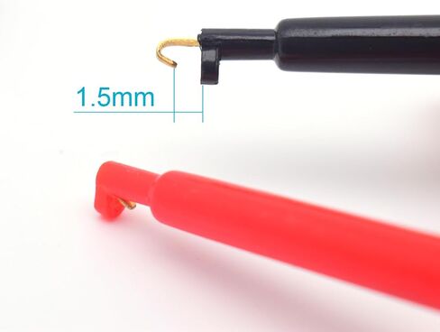 22AWG USB Male Test Leads Connector to Hook Cable 1M/3.3FT,USB 2.0 Male to Test Hook Test 5V 3A Cable for Testing Circuit,Electronic Testing (Red & Black) in Saudi Arabia