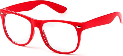 JOYIN Retro Nerd Costume Accessories Glasses with Clear Lenses Nerd Fake Glasses Costume Props for Men Women Costume Party in Saudi Arabia