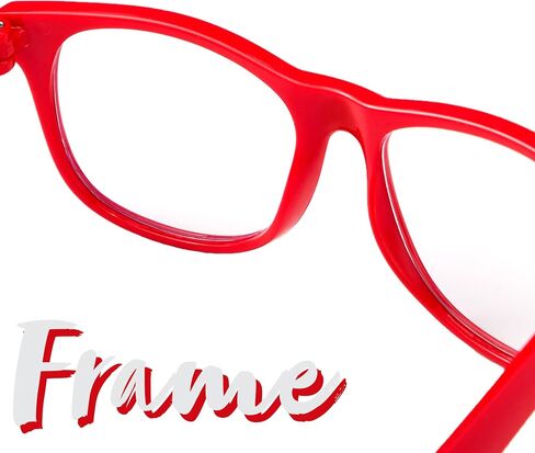 JOYIN Retro Nerd Costume Accessories Glasses with Clear Lenses Nerd Fake Glasses Costume Props for Men Women Costume Party in Saudi Arabia