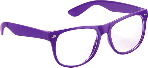 JOYIN Retro Nerd Costume Accessories Glasses with Clear Lenses Nerd Fake Glasses Costume Props for Men Women Costume Party in Saudi Arabia