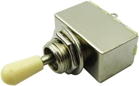 Musiclily Metric 3 طرق مغلقة لاقط الجيتار مفتاح تبديل لاستبدال الجيتار الكهربائي على طراز Epiphone Les Paul، طرف أسود (حزمة من 2) in Saudi Arabia