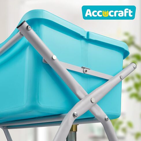 Dog Bath Tub, Portable Dog Washing Bathing Station, Elevated Foldable Dog Bath for Shower and Grooming, 4 Adjustable Height Pet Tub for Small and Medium Size Dogs, Indoor and Outdoor in Kuwait